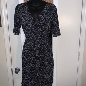 Like New Snakeskin Dress 🖤Sz XS